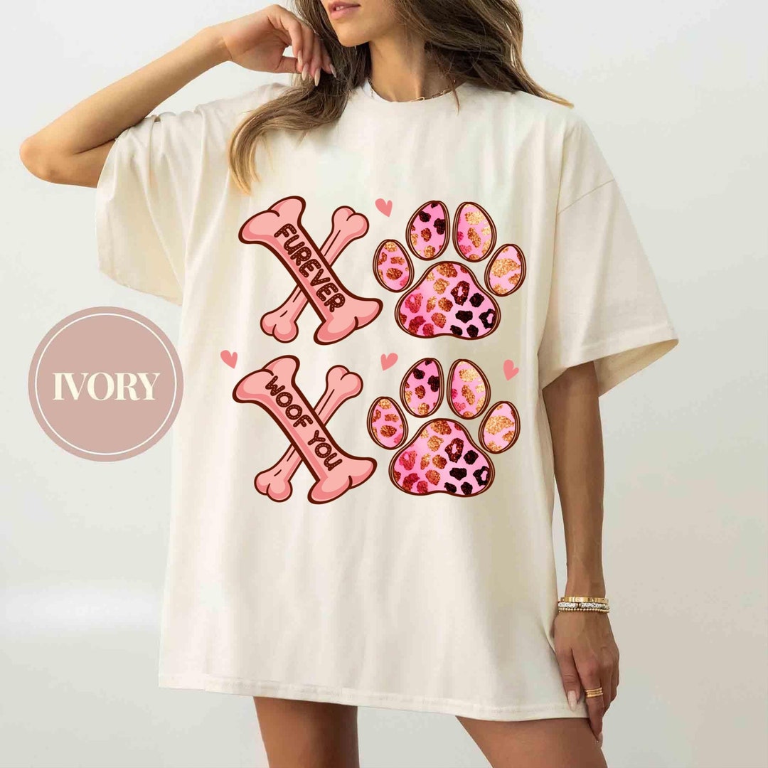 XOXO Dog T-Shirt Pink main image 0