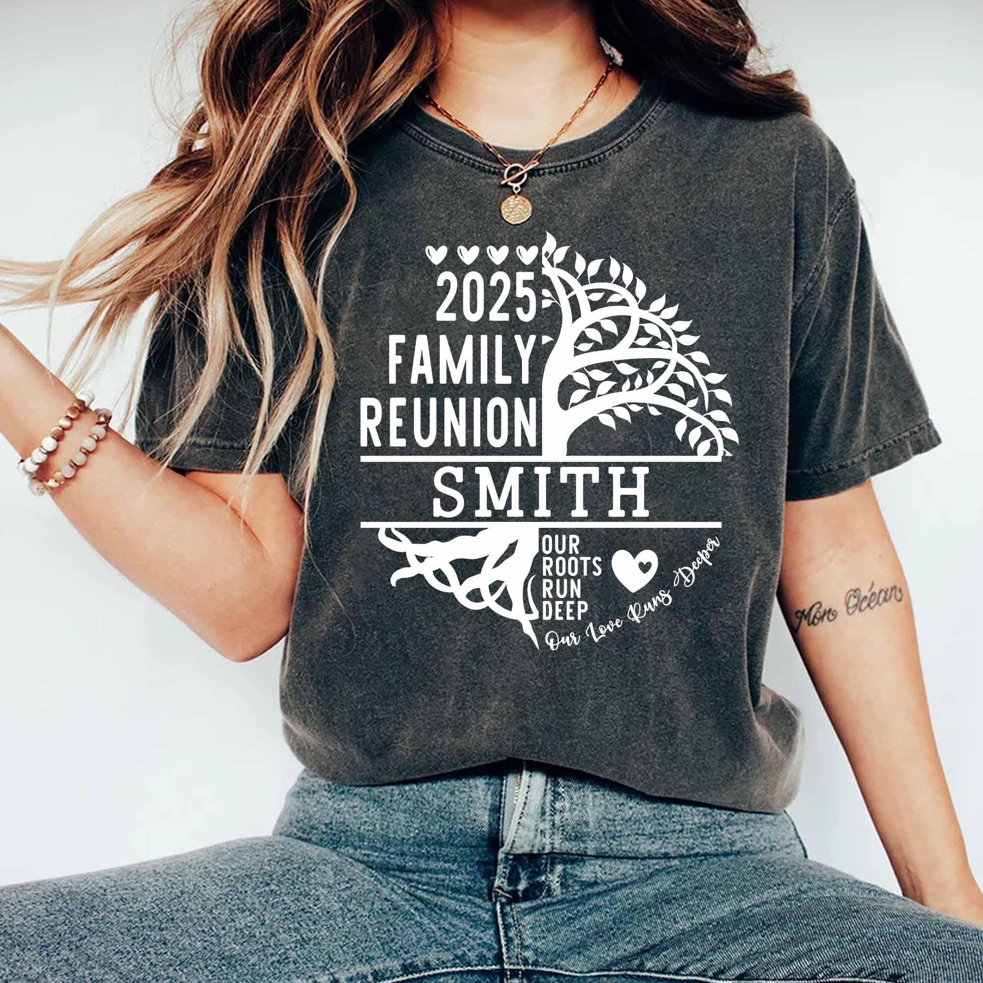 Family Reunion Shirts Front and Back Custom Family Reunion Shirt Family Reunion T Shirts Family Reunion Gifts Tee Shirts Family Reunion