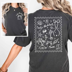 Mermaid Bachelorette Shirts, Beach Bachelorette Tshirts, Mermaid Bach T Shirt, Coastal Bachelorette Tees, Tropical Bach Party Comfort Colors