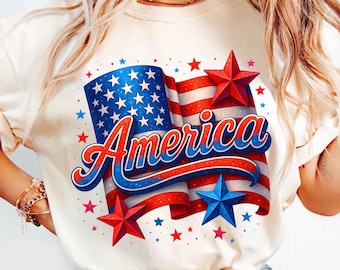 America Shirt, 4th of July Shirt, Fourth of July Shirts, 4th of July T-Shirt,America Women Tee,4th Of July Kids Toddler Baby Family Matching