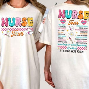 Funny Nurse Shirts Nurse Tour TShirt, Some Days I Rock It Nurse, Nurse Life, Some Days I Rock It, Funny Nurse Shirts