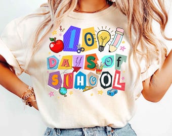 100 Days Of School Sweatshirt, Pencil Coquette Bow Tshirt, Teacher 100 Days Smarter Shirt, Girls School Tee, Hundred Days Of School Sweater