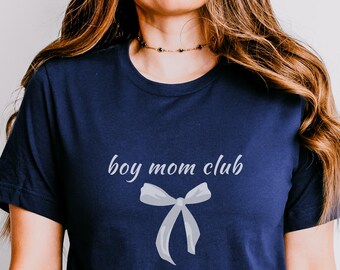 Boy Mom Club Shirt – Funny Mother's Day Gift, Unisex Comfort Colors Tee