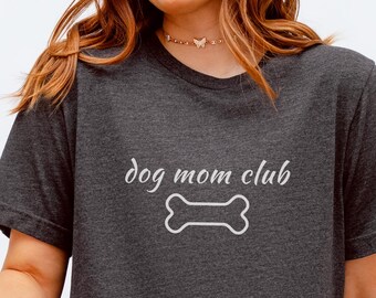 Dog Mom Club Shirt – Comfort Colors Funny Dog Lover Tee