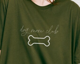 Dog Mom Club Shirt – Funny Unisex Comfort Colors Tee