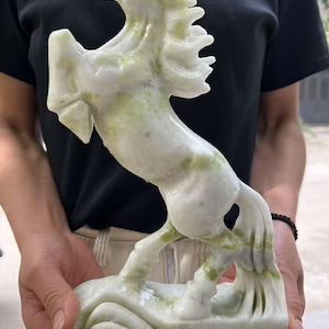 FengShui Horse Statue, Minimalist Home Decor, Table Decor,Sculpture of Horse Handicraft Home decor Carved Statue, Horse Gift, Animal Statue