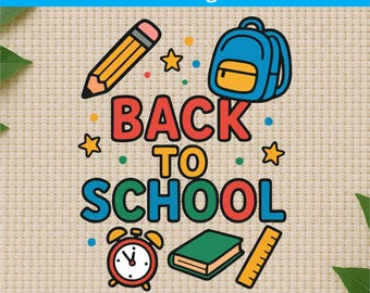Diseño de regreso a clases - Descarga digital