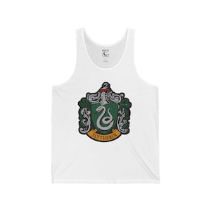 Wizard House, Snake, Wizard Spells, Wizard School, Fantasy, Magic, Men&#39;s Jersey Tank
