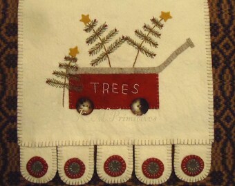 TREES FOR SALE Penny Rug Applique Digital pattern