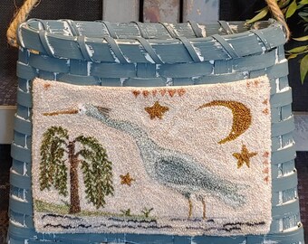 Patrón digital de aguja perforadora BLUE HERON