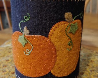 PUMPKINS Candle Hugger © Digital Pattern