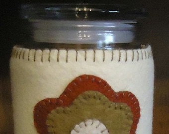 Patrón digital FLOWER Candle Hugger©