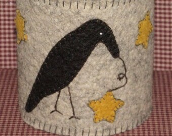 Patrón digital CROW Candle Hugger©