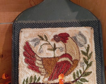 Patrón digital de aguja perforadora FRAKTUR BIRD