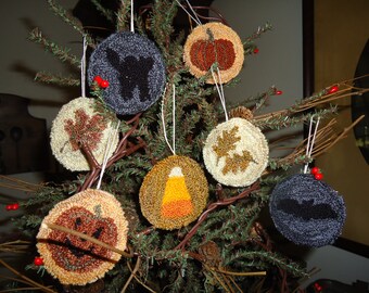 FALL ORNAMENTS  -  digital pattern