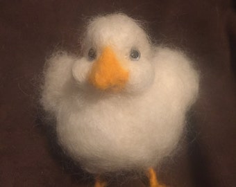 Spring Chick- Needle Felted