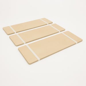 Queen Bed Slat Strong 3/4" Birch Plywood Platform Bunkie Board For Specialty Mattresses-Meets Mfr. Warranties-Custom Width w/ Strong Strap image 3