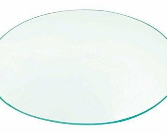 30” Round Glass Top for Pub/ Bar  or Coffee  Tables - 1/4” Thick - Flat Polished and Tempered