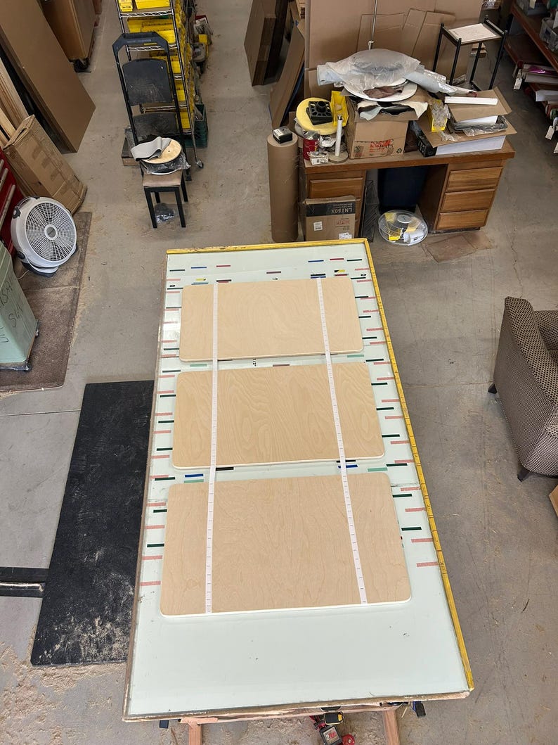 Queen Bed Slat Strong 3/4" Birch Plywood Platform Bunkie Board For Specialty Mattresses-Meets Mfr. Warranties-Custom Width w/ Strong Strap image 7