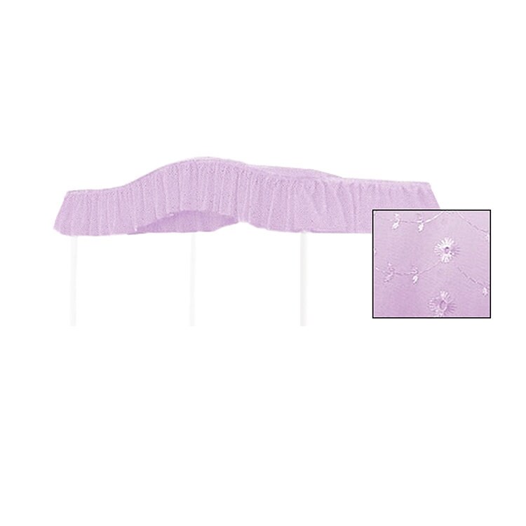 Canopy Bed Drape Fabric Top Twin Size Eyelet Lavender Etsy