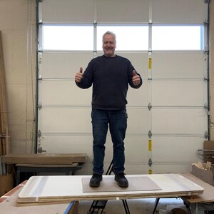 Queen Bed Slat Strong 3/4" Birch Plywood Platform Bunkie Board For Specialty Mattresses-Meets Mfr. Warranties-Custom Width w/ Strong Strap image 12