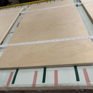 Queen Bed Slat Strong 3/4" Birch Plywood Platform Bunkie Board For Specialty Mattresses-Meets Mfr. Warranties-Custom Width w/ Strong Strap image 4