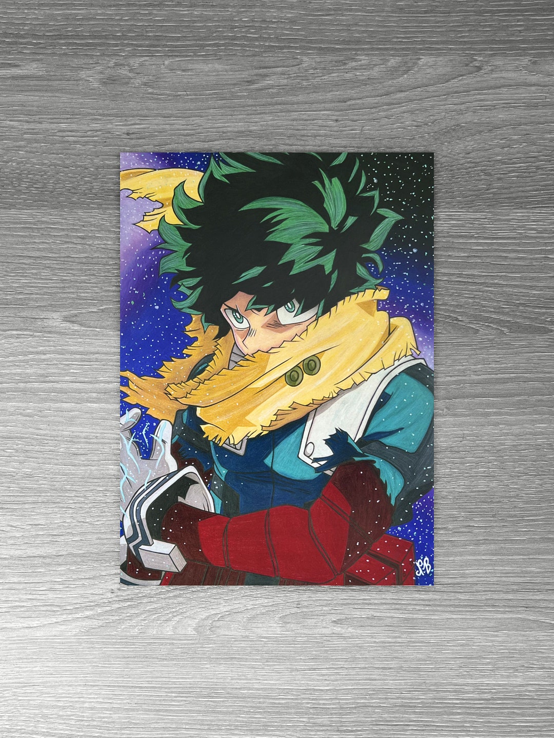 Poster of Izuku / My Hero Academia - Etsy UK
