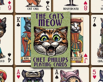 Katzen Miau Spielkarten