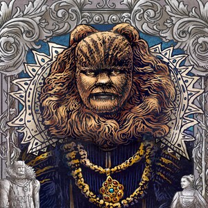 The Beast- Limited Edition signed 13 x 19 Giclee Print
