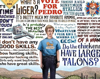 Napoleon Dynamite 11" x 14" tribute print