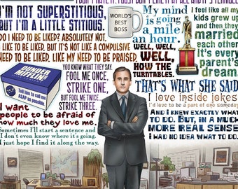 World's Best Boss- The Office tribute limited edition print