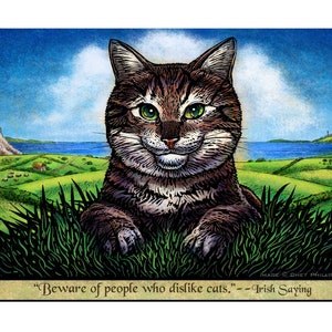 The Irish Cat 8x 10 signed print
