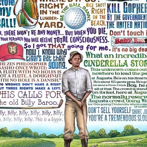 Cinderella Story- Caddyshack tribute print- 11&quot;x14&quot; signed print