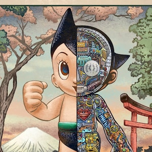 The Mighty Robot 11&quot; x 14&quot; signed variant