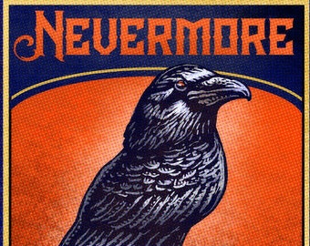 Nevermore Matches-  Matted 5" x 7" signed print
