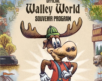 Walley World Souvenir Program- 11 x 17  limited edition print