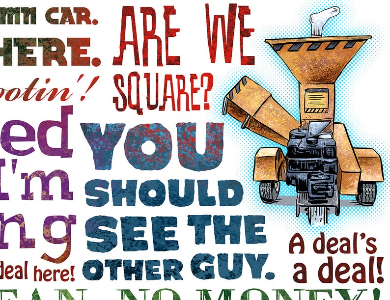 Blood Has Been Shed Fargo tribute signed print Etsy