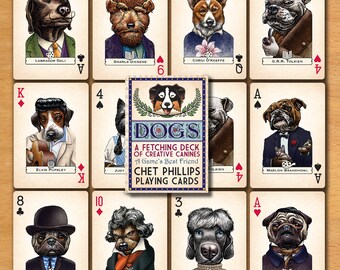 Dogs: A Fetching Deck playing cards