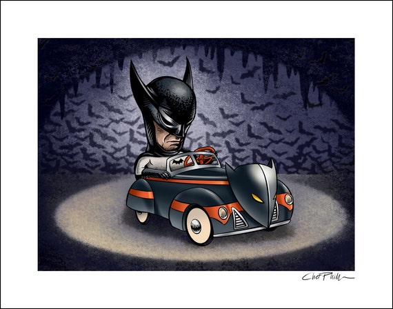 batman pedal car