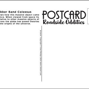 Roadside Oddities Postcard Set Six 5 x 7 postcards image 5