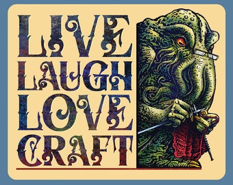 Live, Laugh, Love, Craft Vinyl Sticker