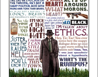 What's the Rumpus- Miller's Crossing tribute- signed print