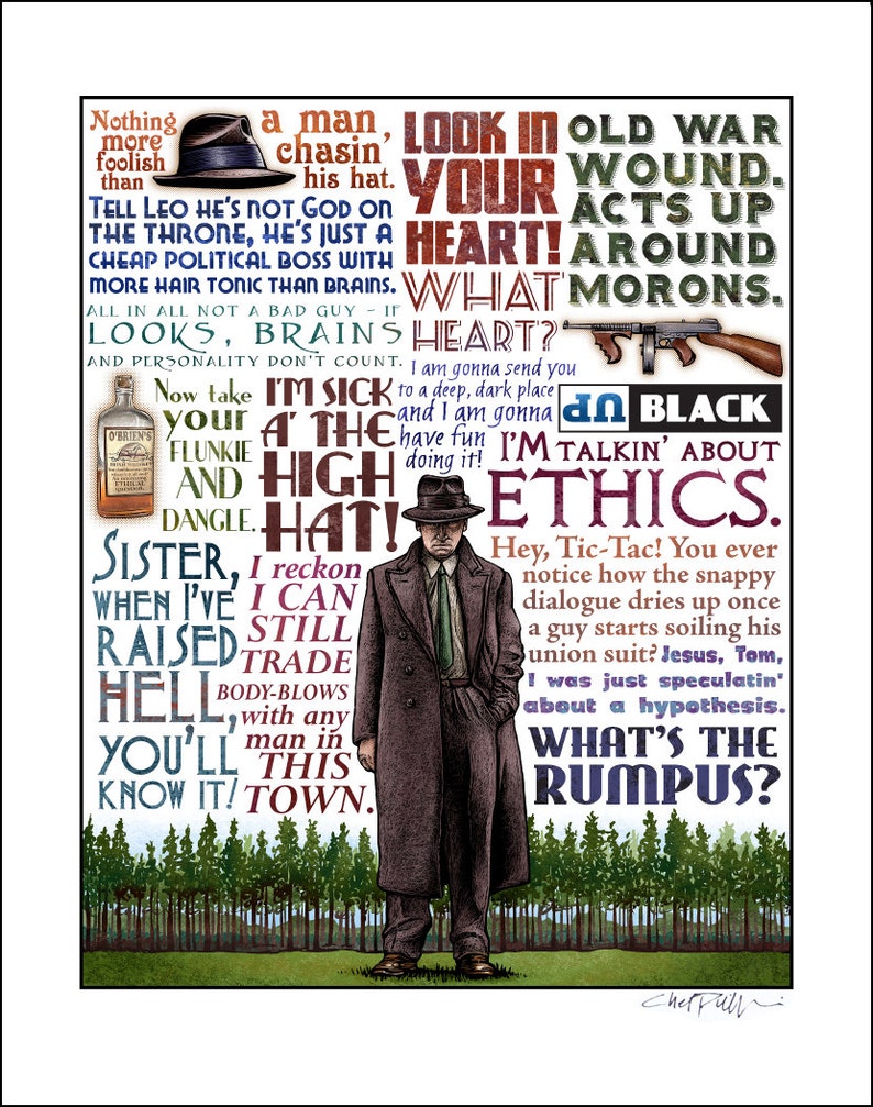 What's Rumpus What's the Rumpus- Tribute Print - Etsy