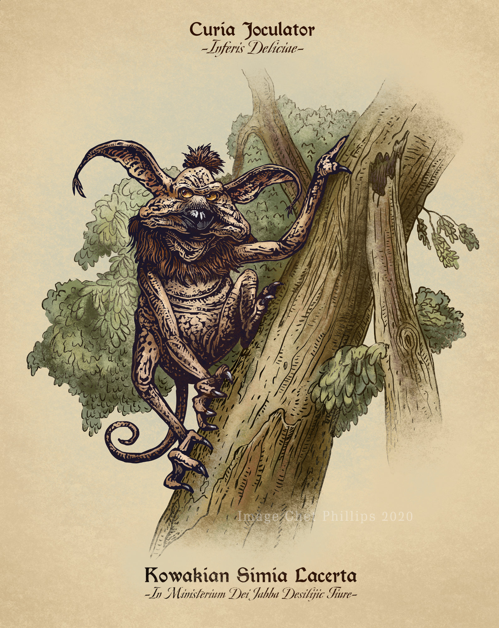 Salacious B. Crumb Study- Unnatural History Series 8\