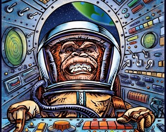 Space Race Monkey