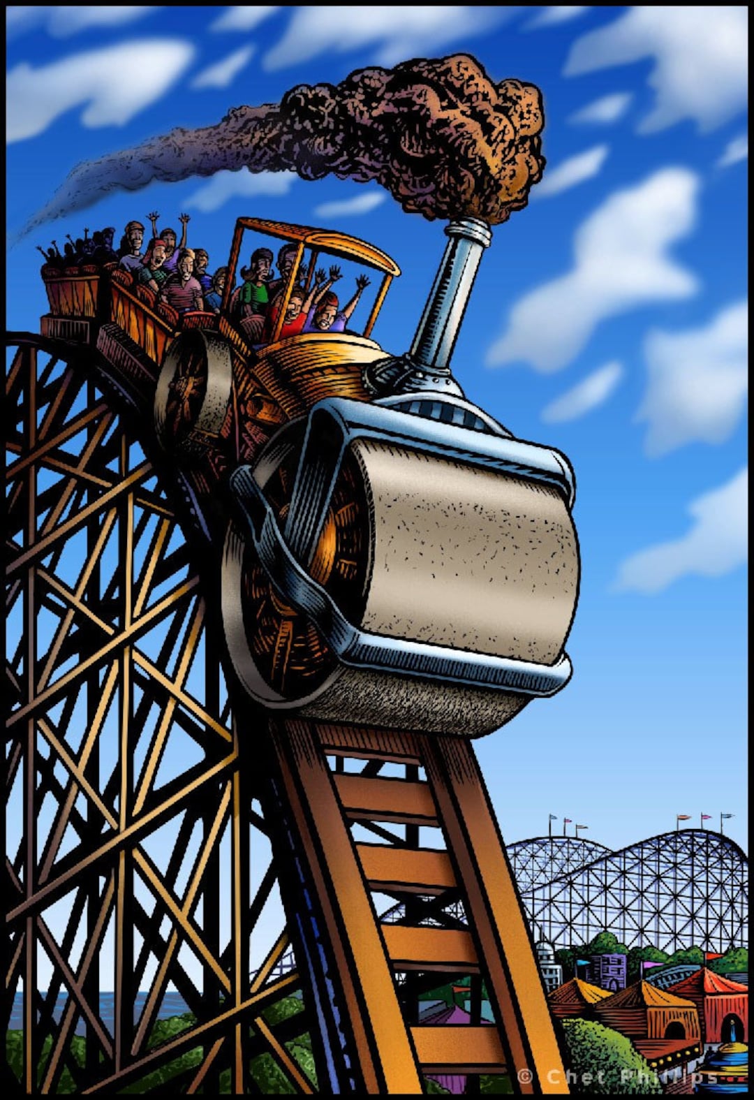 Steam Roller Coaster 8