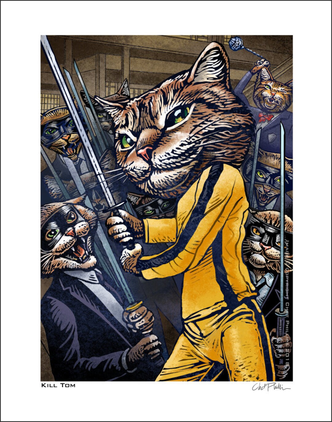 Kill Tom 11 X 14 Signed Print - Etsy