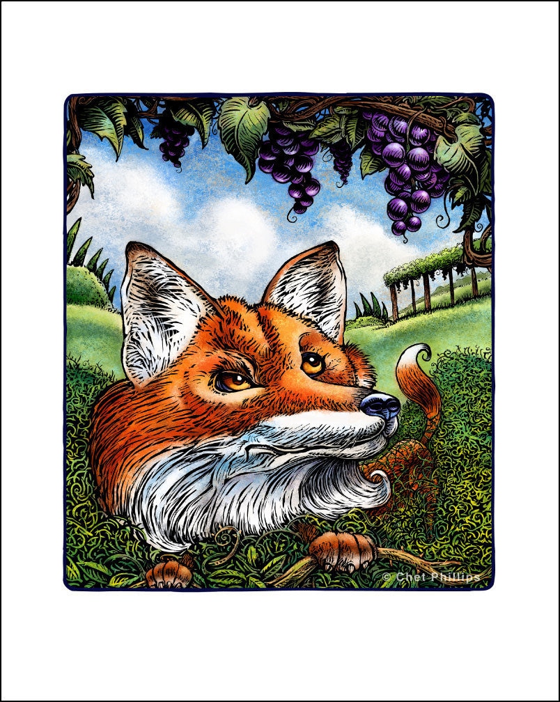 人形 SOOM Feny & Necy The Fox and the Grapes The Fox and the Grapes 8 X 10 Signed Print - Etsy