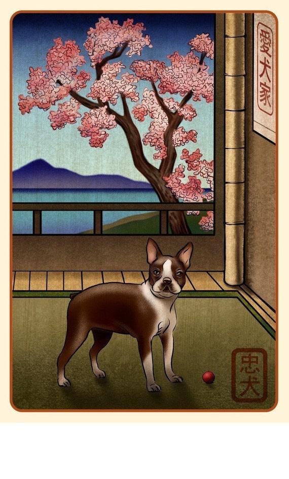 Etsy boston terrier cheap