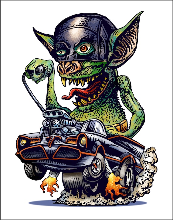 Rat Bat Monster & Rat Fink ラット バット モンスター&ラットフィンク